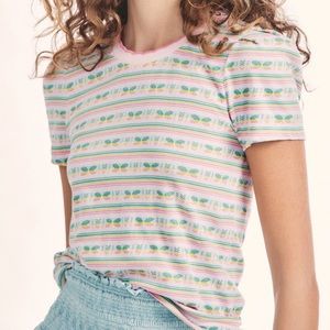 Brand new with tags Loveshackfancy Laramie Tee Size Medium
